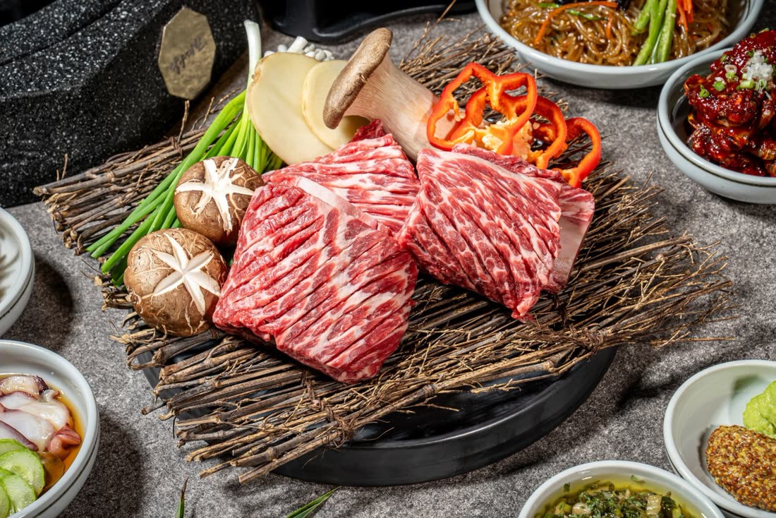 숯불 생 소갈비 250g