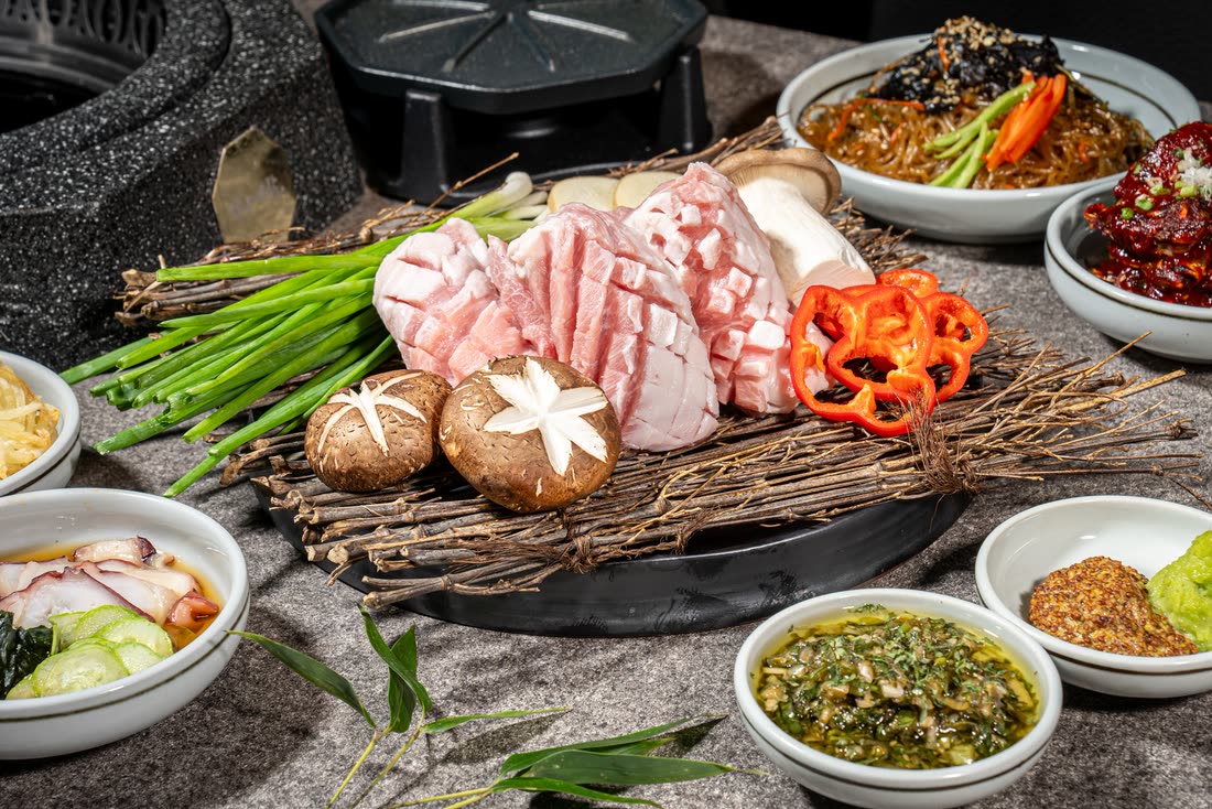 항정 숯불 구이