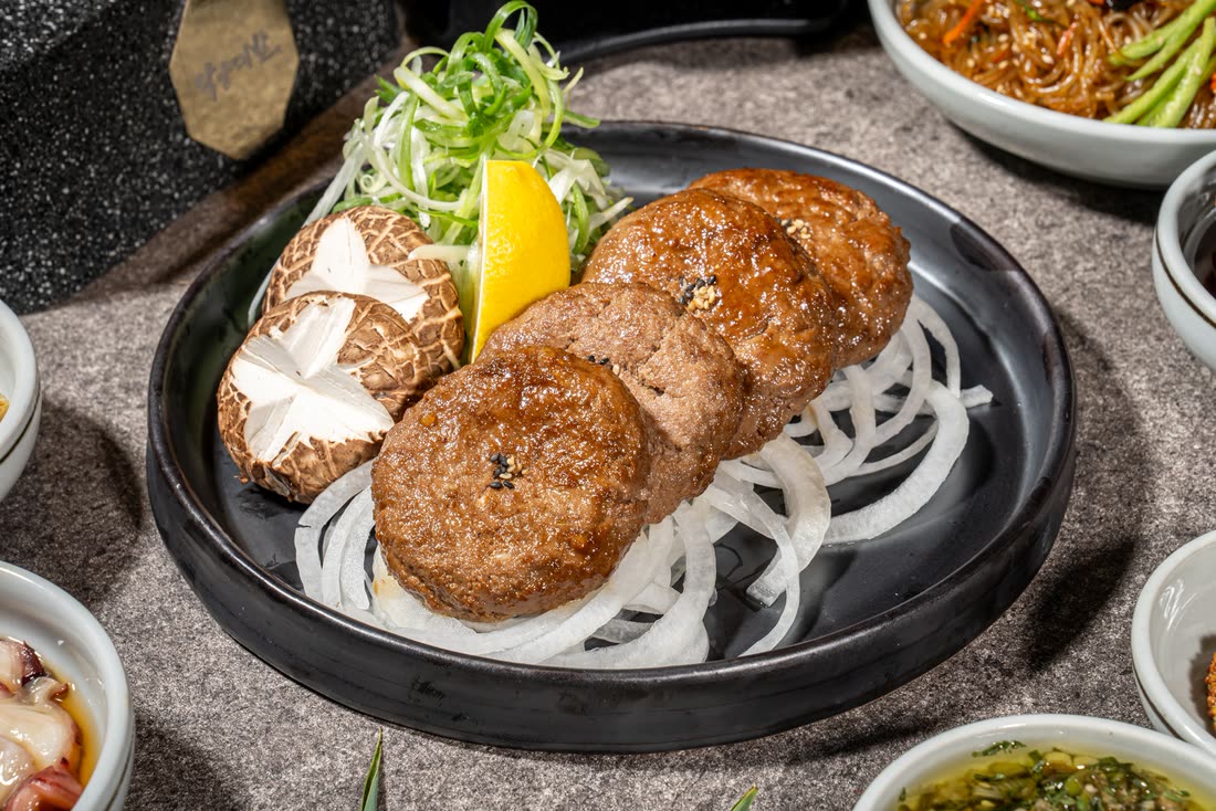 담양식 우돈 떡갈비